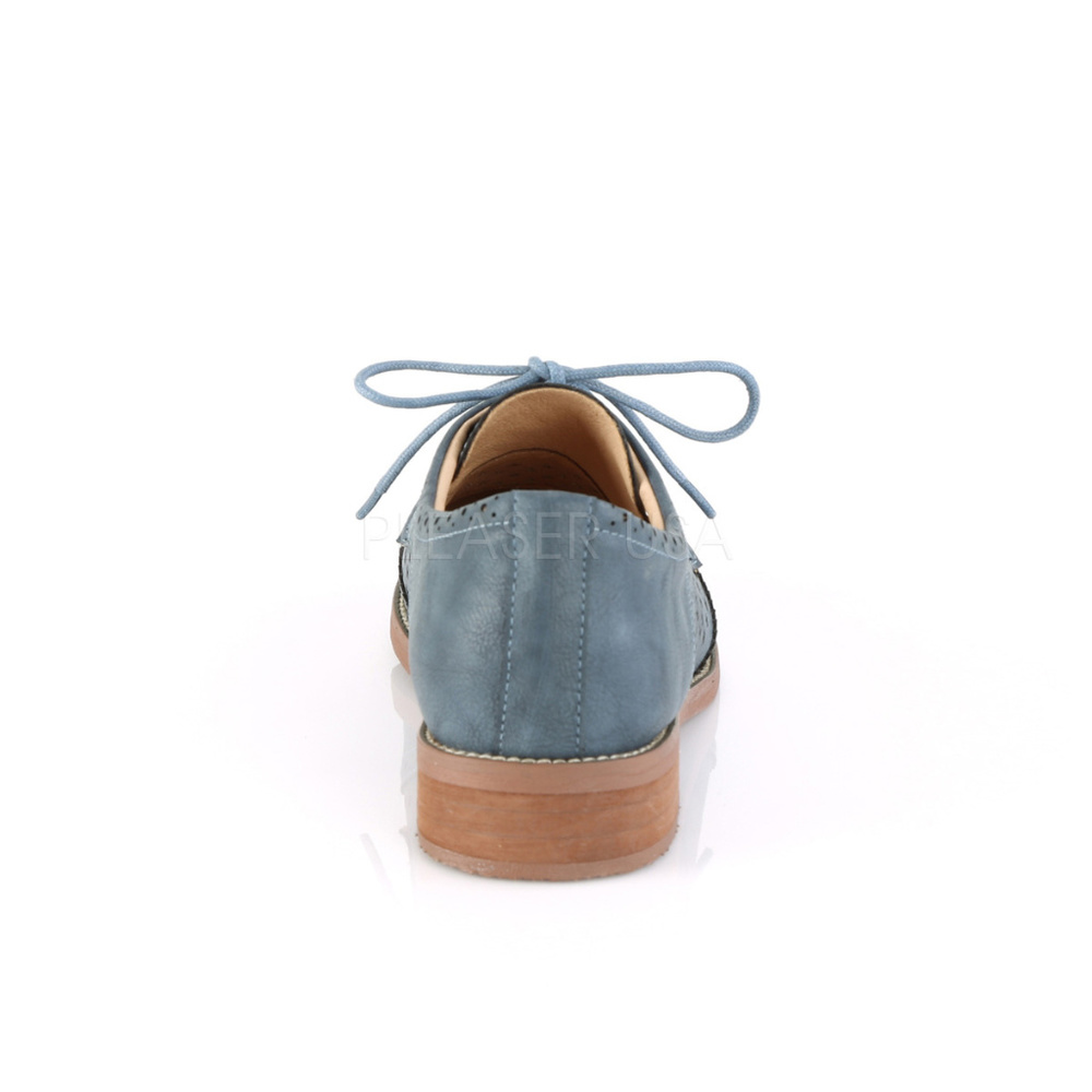 Pin Up Wingtip Lace Up Shoes - Picture 5 of 5